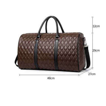 Large Insulated Weekend Duffel Bag