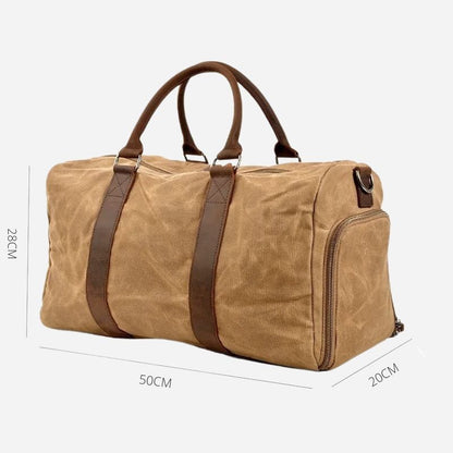 Rustic Large Duffel Travel Bag