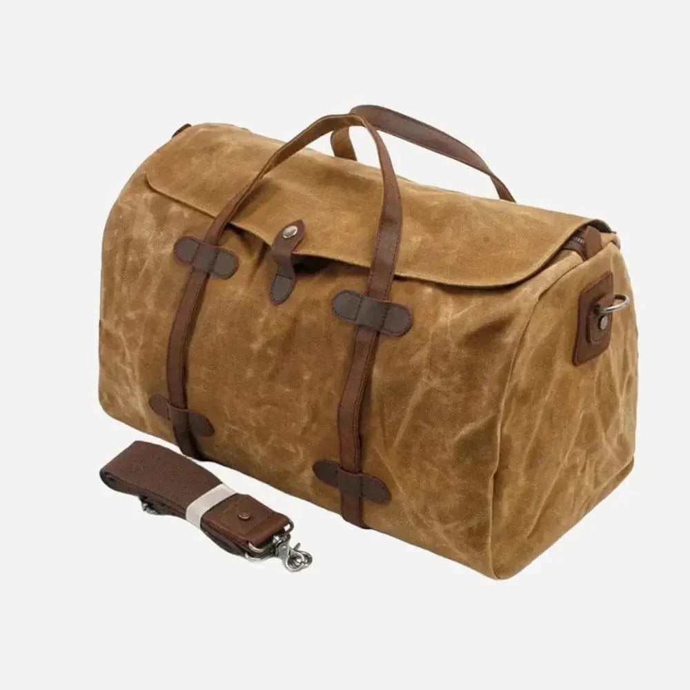 Classic Large Gym Bag with Detachable Shoulder Strap - Luxivelle
