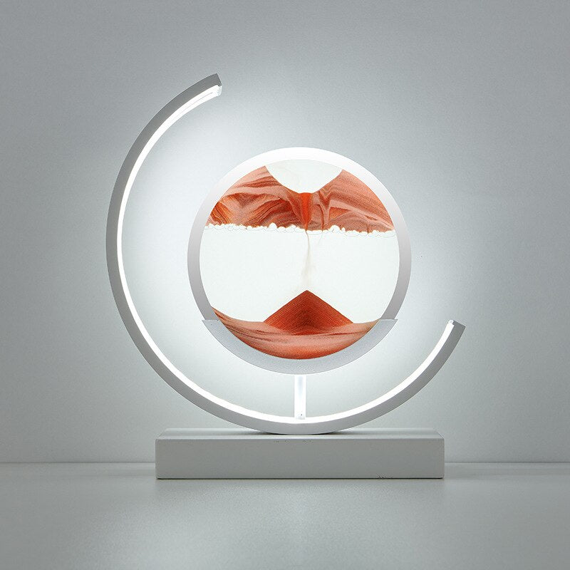 Calming Ocean Wave Tabletop Lamp with Moving Sand