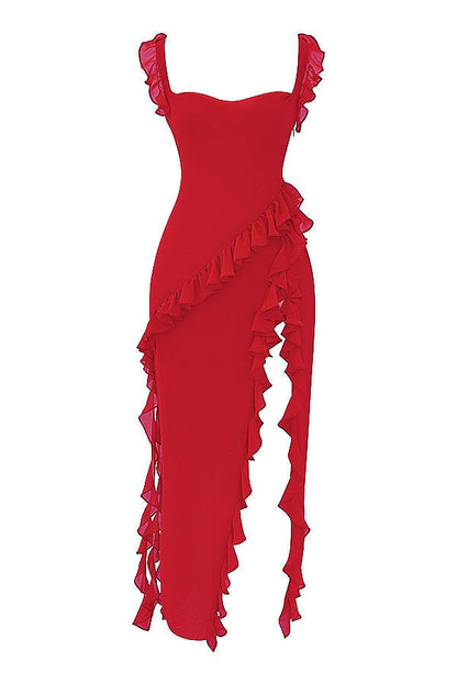 Olivia | Maxi Dress with Ruffles