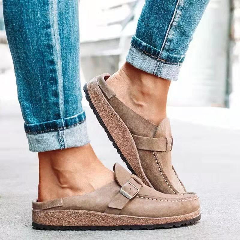 Simple Leather Slip On Shoes for Men