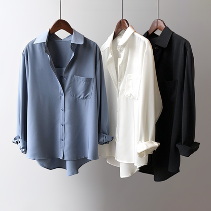 Ladies Classic Pocket Shirt