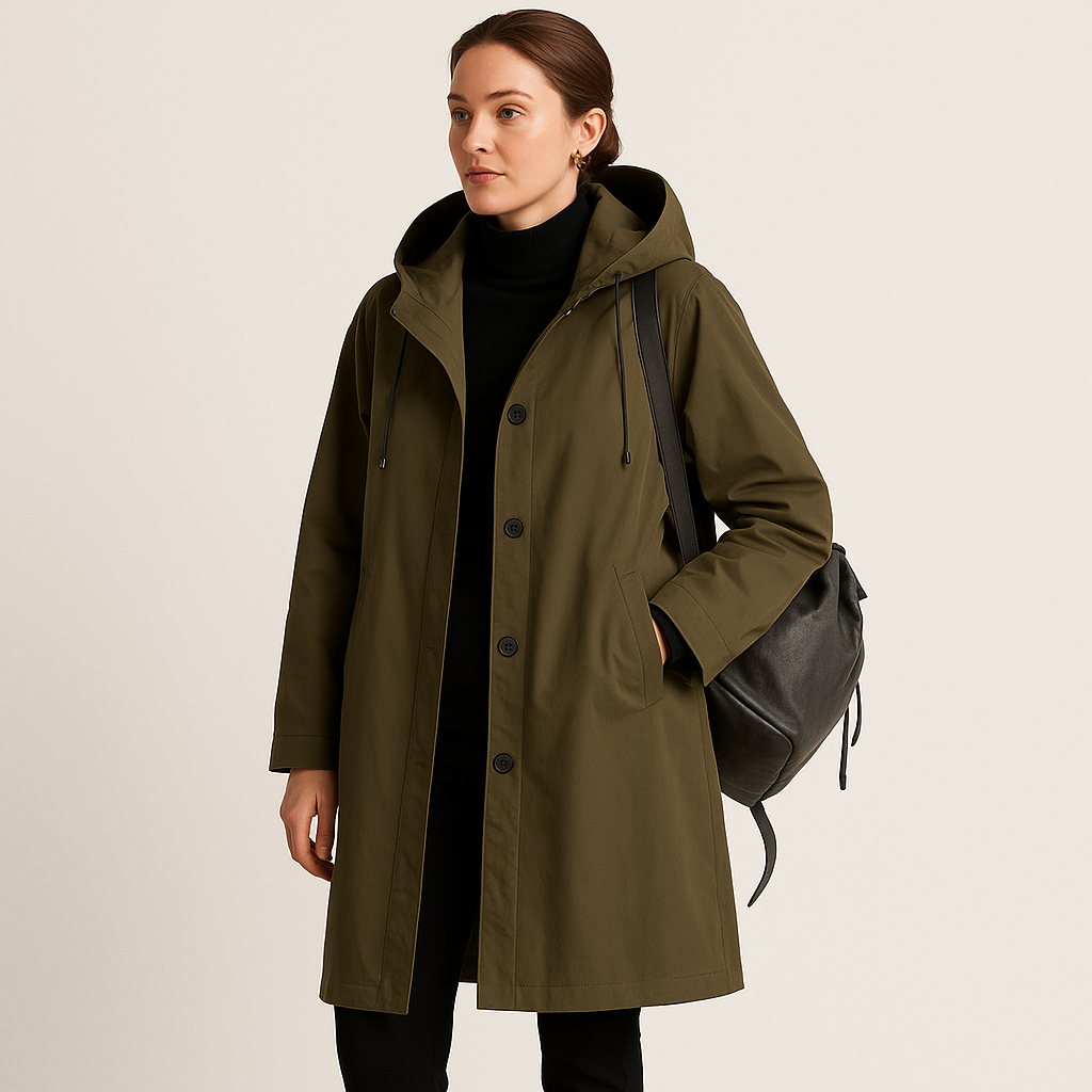 Women's Cozy Fall Long Cotton Coat