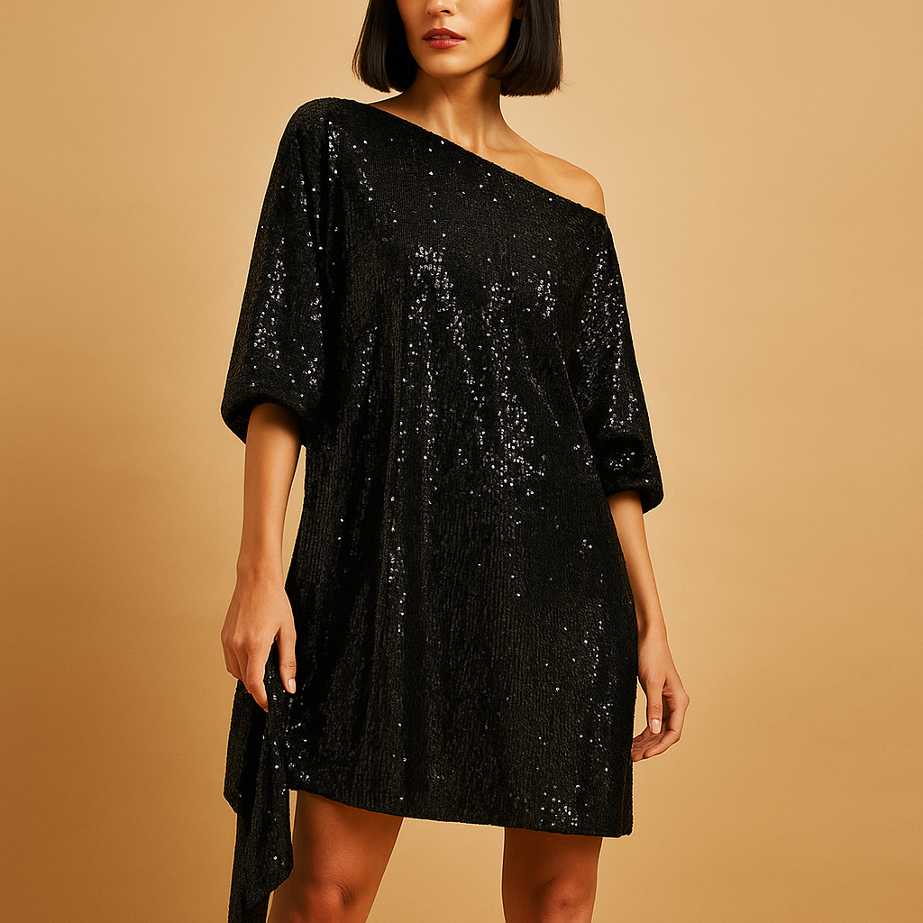 Glittering Formal Cocktail Dress for Ladies - Luxivelle