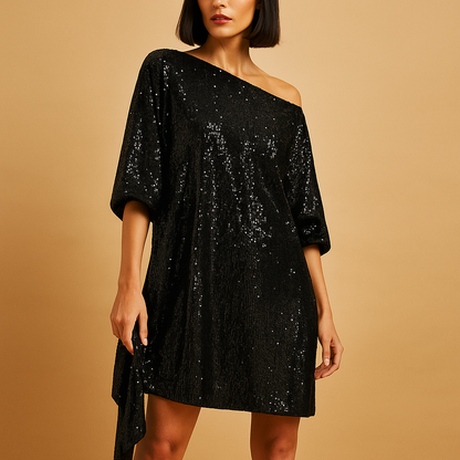 Glittering Formal Cocktail Dress for Ladies - Luxivelle