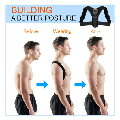 Comfortable Back Support Corrector Brace