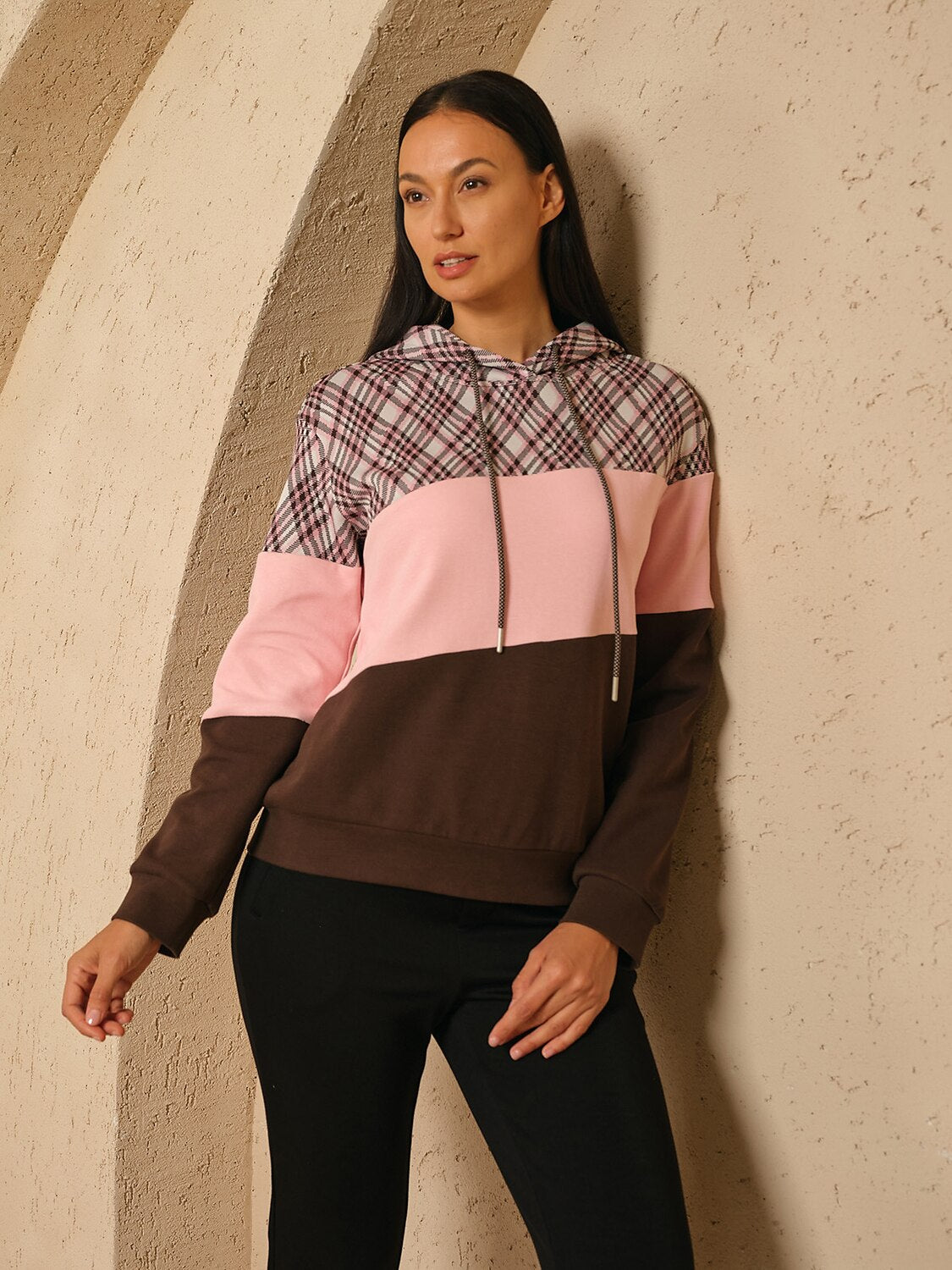 Premium Color Block Golf Hooded Jacket
