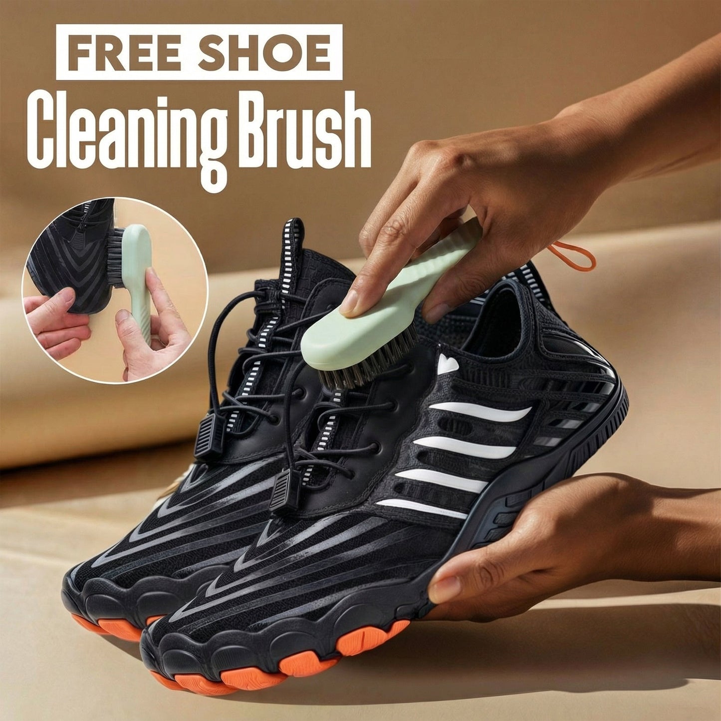 Grip Sole Water Shoes for Active Feet