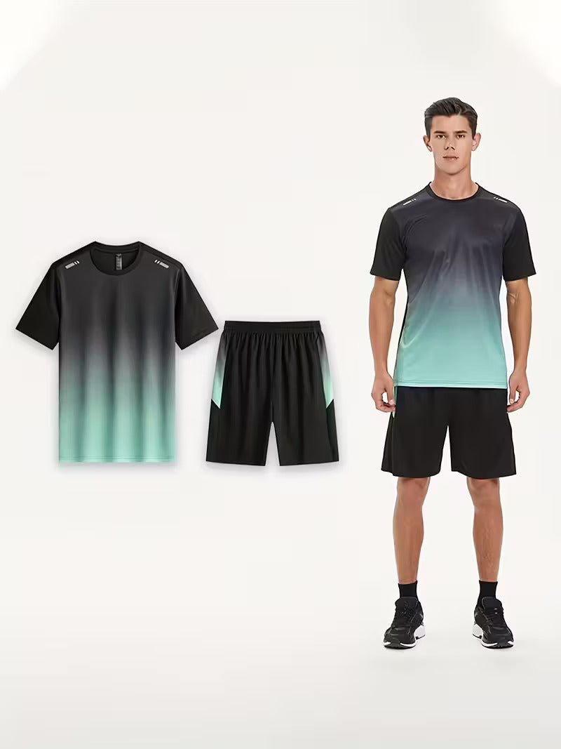 Moisture-Wicking Athletic 2-Piece Sports Set