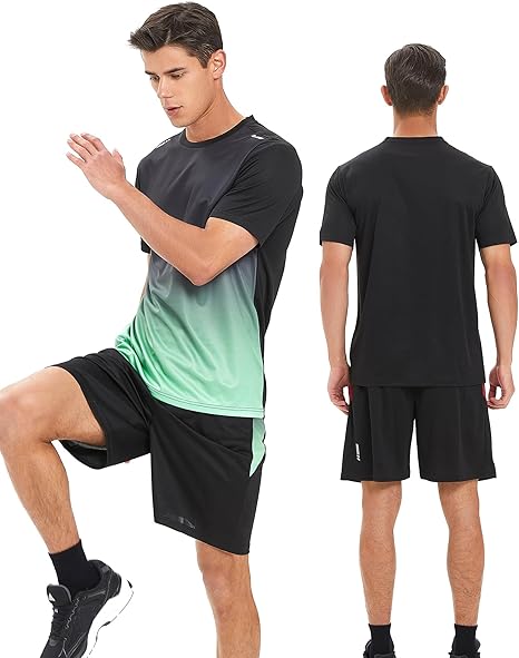 Moisture-Wicking Athletic 2-Piece Sports Set