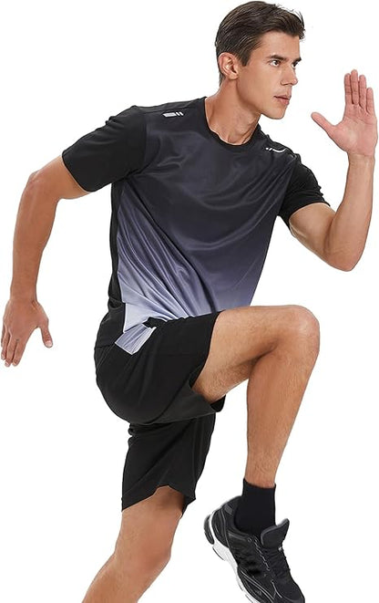 Moisture-Wicking Athletic 2-Piece Sports Set