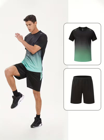Moisture-Wicking Athletic 2-Piece Sports Set