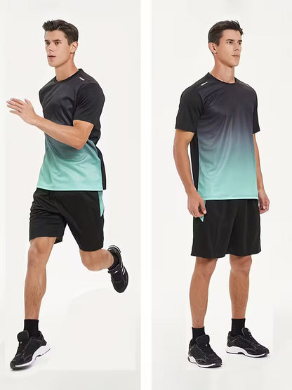 Moisture-Wicking Athletic 2-Piece Sports Set
