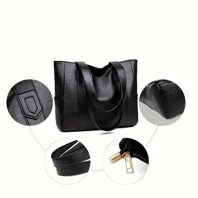 Authentic Real Leather Tote Bag
