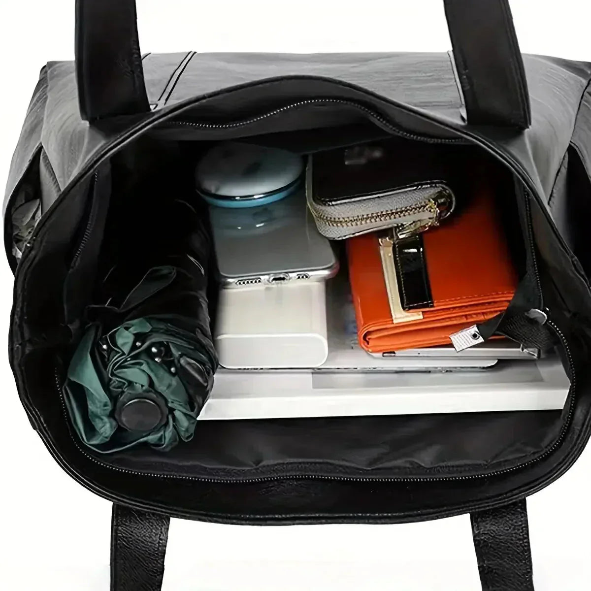 Authentic Real Leather Tote Bag