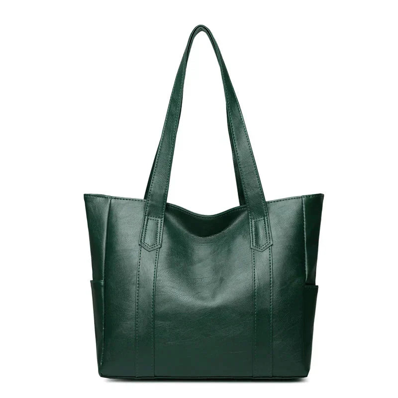 Authentic Real Leather Tote Bag