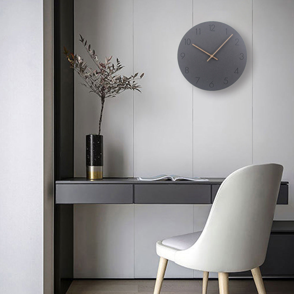 Quiet Modern Wooden Wall Clock - Luxivelle