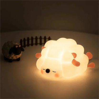 Kid Friendly USB Rechargeable Animal Night Lamp - Luxivelle