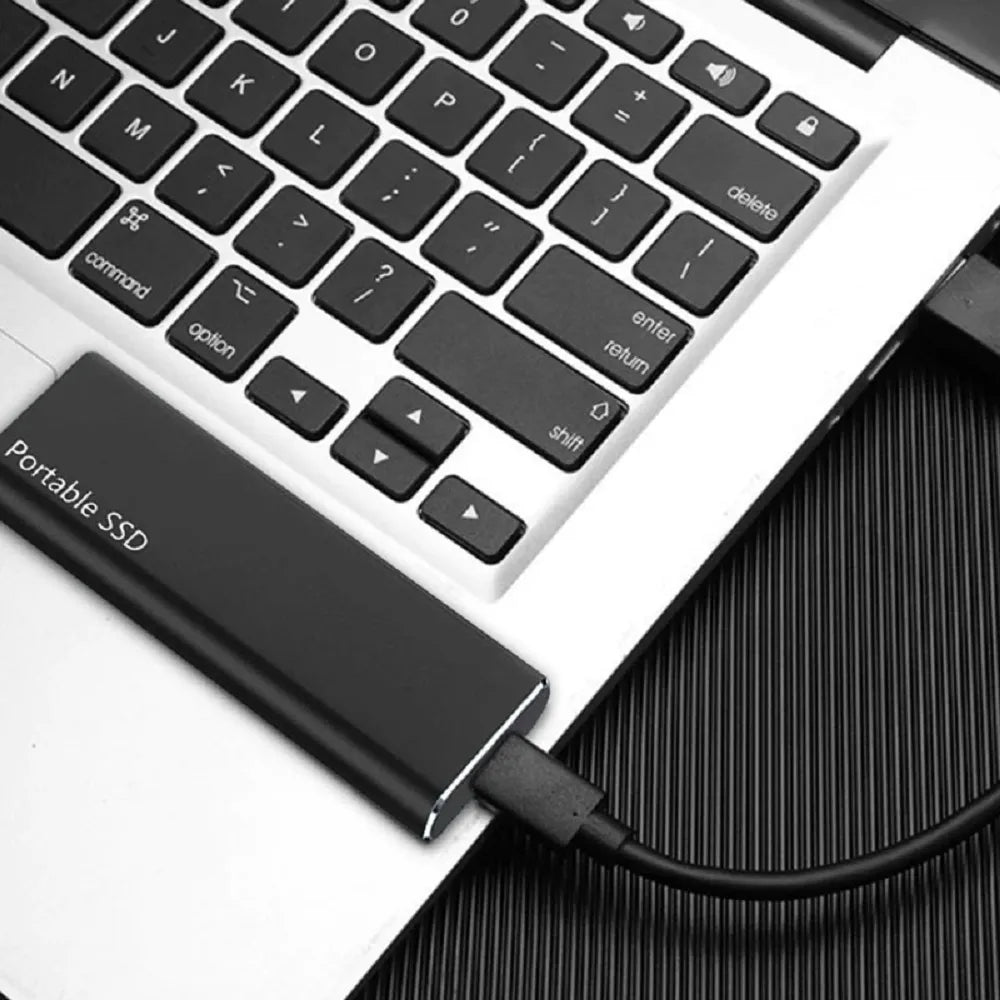 Compact 4TB USB-C Portable Hard Drive - Luxivelle