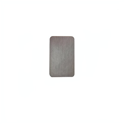 "Sleek indoor LED wall lamp with a modern rectangular design, featuring smooth finishes and warm illumination for elegant dec