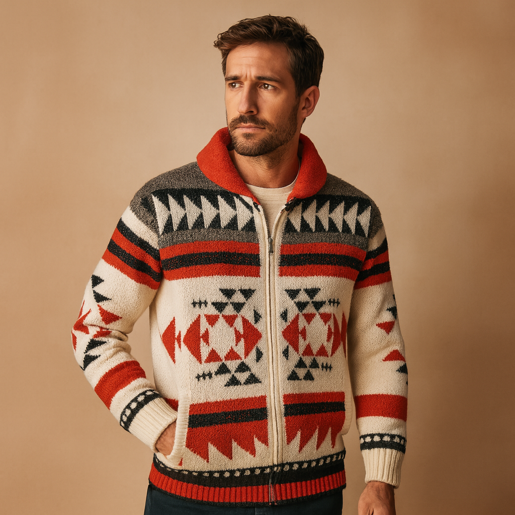 Men's Fitted Open Front Cardigan - Luxivelle