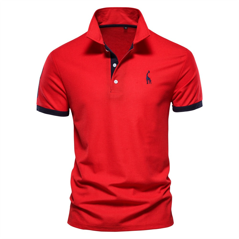 Classic Fit Mens Cotton Short Sleeve Shirt