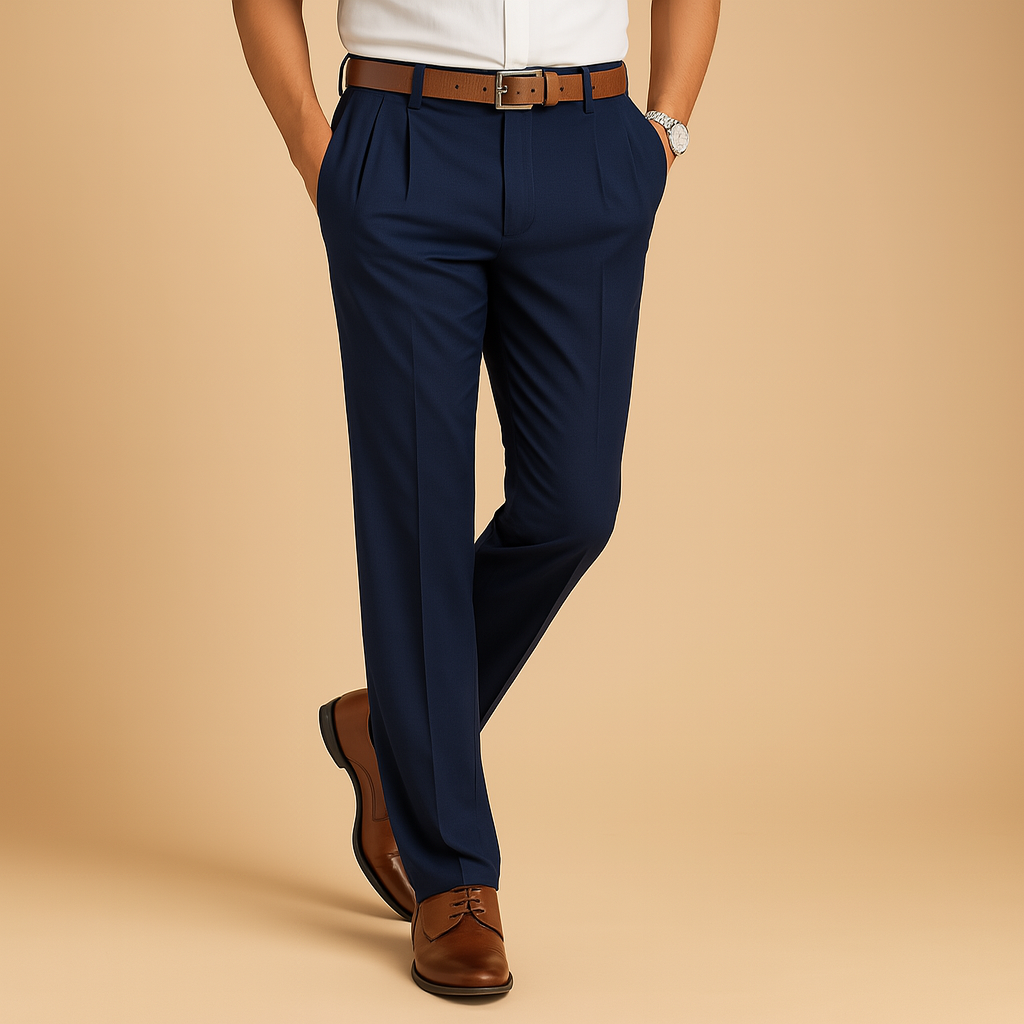 Relaxed Fit Mens Chino Trousers - Luxivelle
