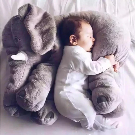 Cuddly Elephant Soft Cushion Toy - Luxivelle