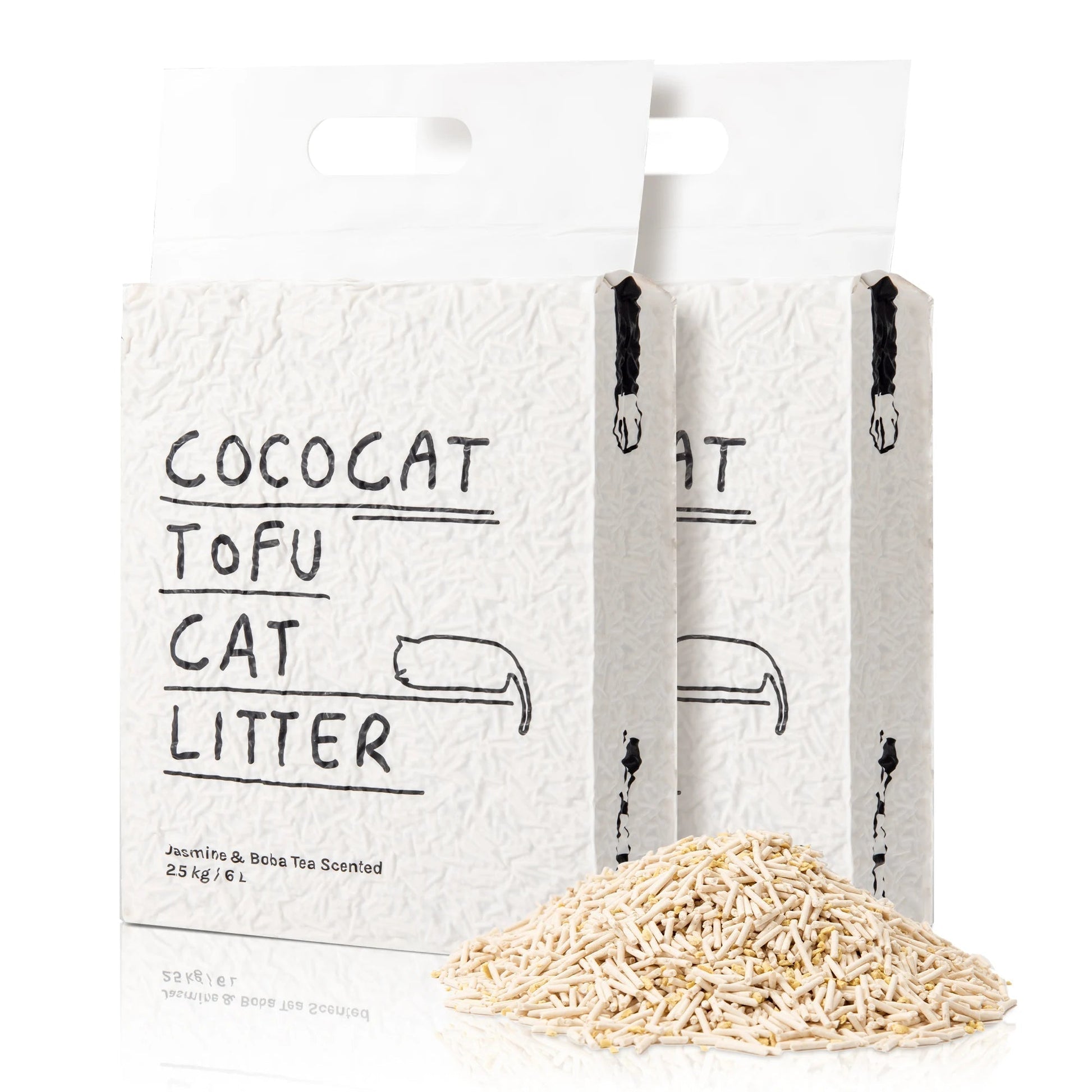 Natural Cat Litter - Biodegradable & Flushable - Luxivelle