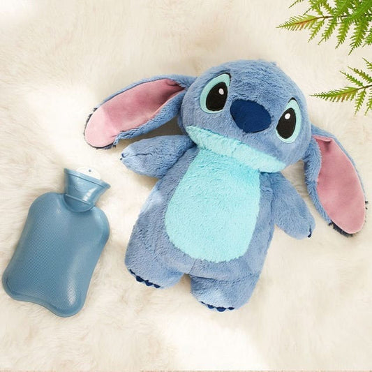Warm Fleece Hot Water Bottle - Soft Winter Heater - Luxivelle