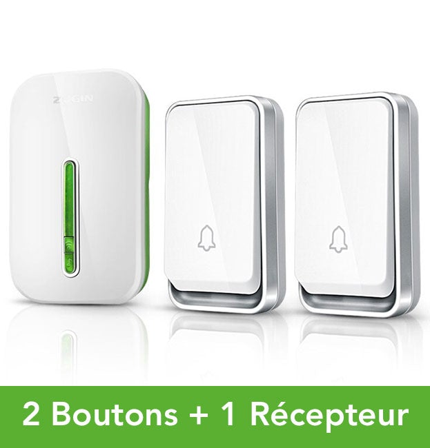Easy Install Wireless Doorbell with Long Battery Life