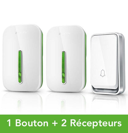 Easy Install Wireless Doorbell with Long Battery Life