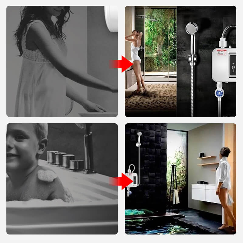 Compact Electric Hot Water Heater Instant On Demand