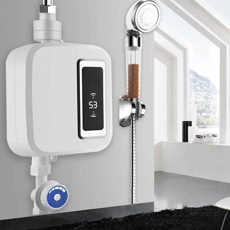 Compact Electric Hot Water Heater Instant On Demand - Luxivelle