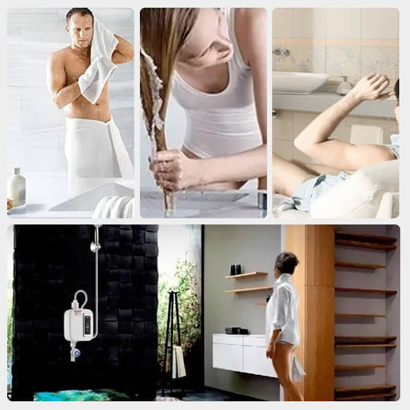 Compact Electric Hot Water Heater Instant On Demand