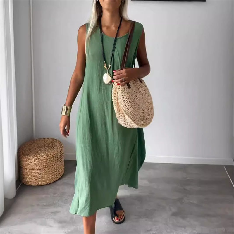 Comfy Summer Sundress with Pockets
