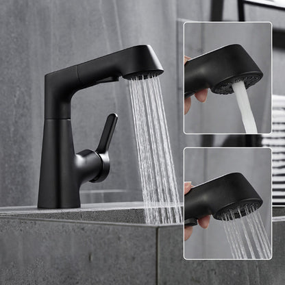Stylish Kitchen Faucet with Pull-Out Spray - 360° Rotating Head