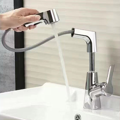 Stylish Kitchen Faucet with Pull-Out Spray - 360° Rotating Head