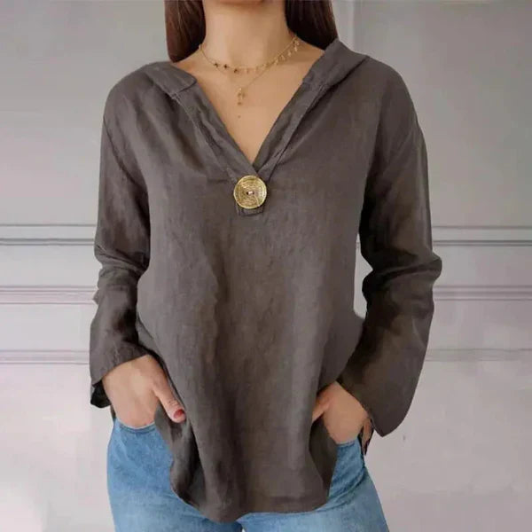 Ladies' Soft Pullover Hoodie Shirt