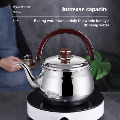 Heavy Duty Stainless Steel Whistling Tea Kettle