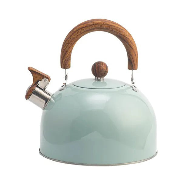 Durable Metal Kettle with Heat Resistant Handle - Luxivelle