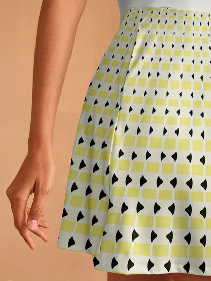 Casual Fit Knee Length Summer Dress