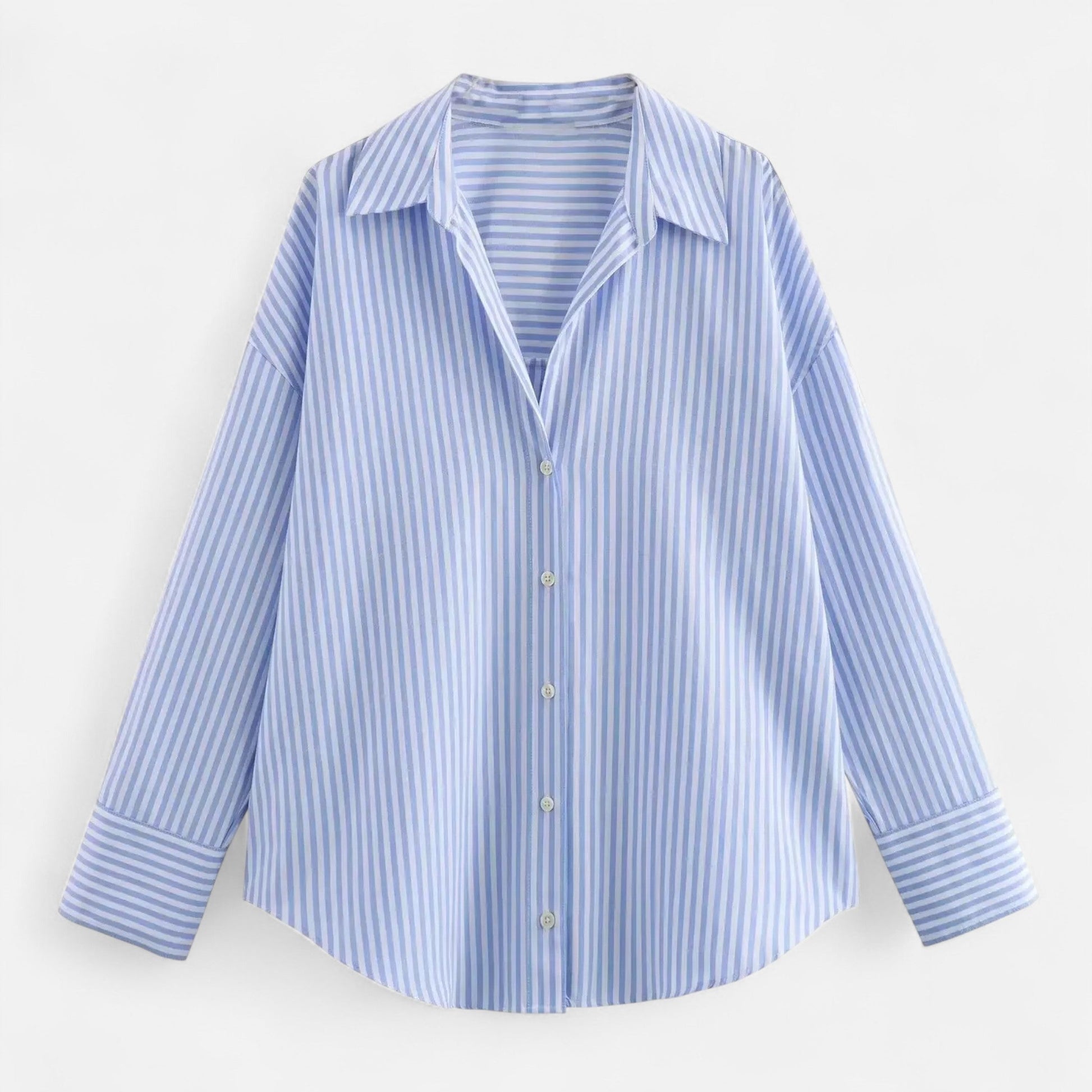 Classic Ladies Casual Button Shirt - Luxivelle