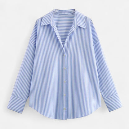 Classic Ladies Casual Button Shirt - Luxivelle