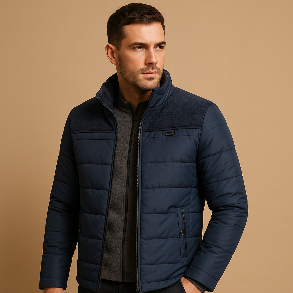 Warm Mens Fleece Outdoor Jacket - Luxivelle