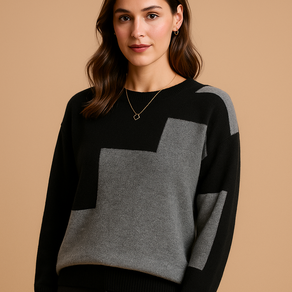 Comfortable Oversized Women's Sweater - Luxivelle
