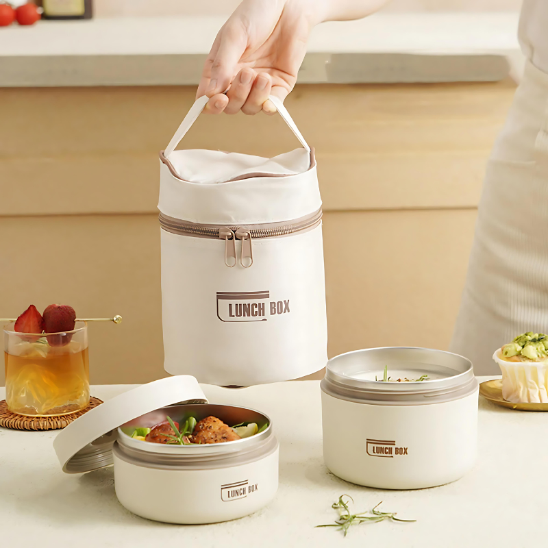 Durable Insulated Food Container Lunch Box Set - Luxivelle