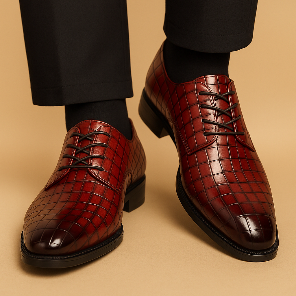 Men’s stylish versatile shoes with soft lining and timeless design, perfect for work, events, and casual wear.