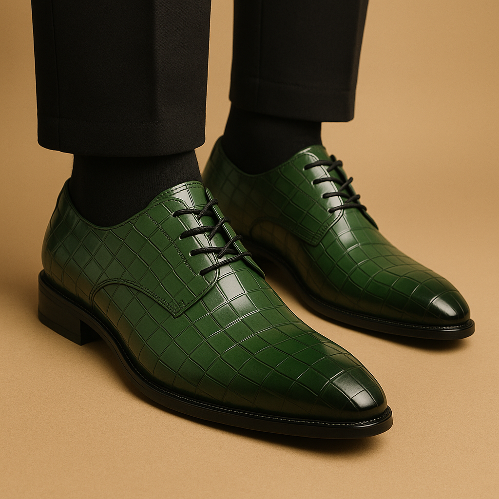 Men’s stylish versatile shoes with soft lining and timeless design, perfect for work, events, and casual wear.